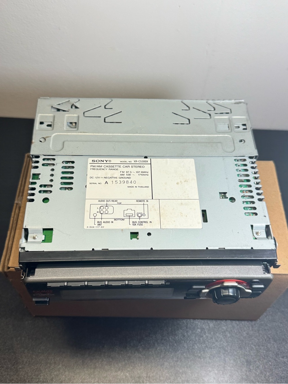 Sony Xplod XR-C5300X Car Stereo In Dash Fully Tested And Working - No Wiring - Picture 9 of 10